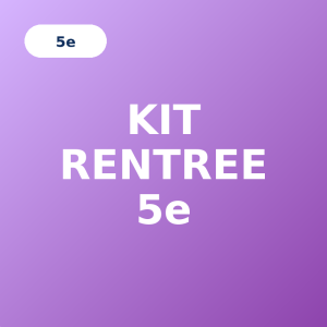 Kit Rentrée 5e